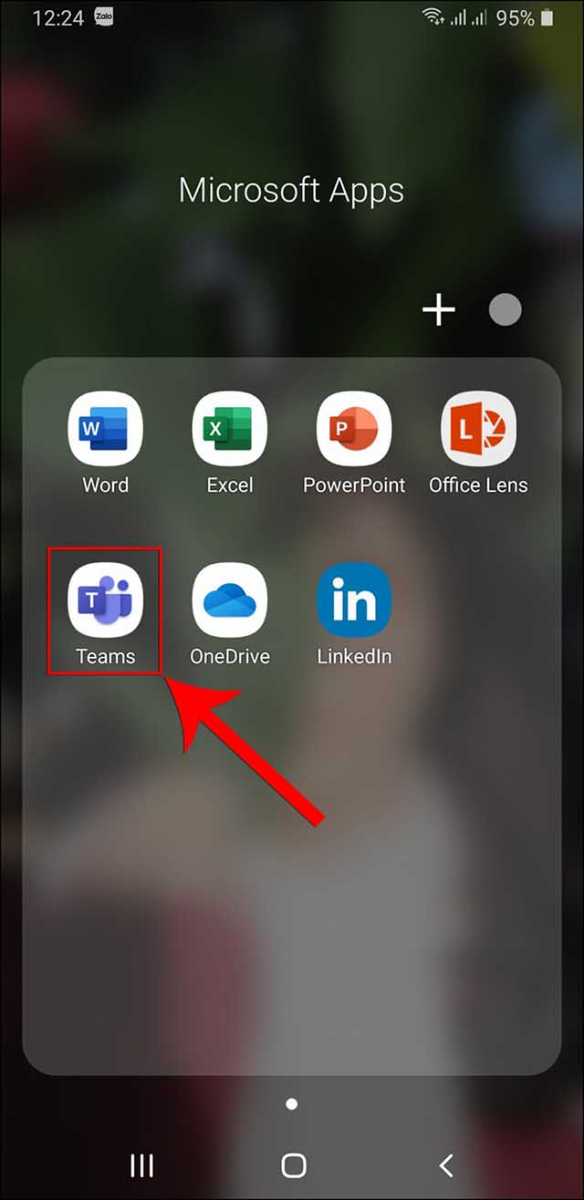 Cách họp trực tuyến bằng Microsoft Teams trên điện thoại 1